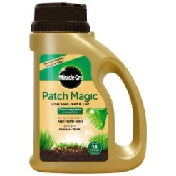 Miracle-Gro Patch Magic Grass Seed, Feed & Coir 1.1kg