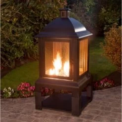 B&M Aspen Log Burner With Log Storage Tray