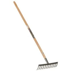 Rolson Ash Wood Garden Rake