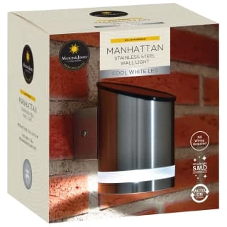 Manhattan Solar Powered Wall Light - Image 3