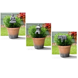 B&M Garden Plant Pot Stick - Pagoda - Image 2