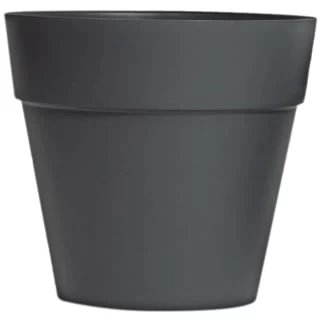 B&M Soho Pot Planter - Charcoal 38cm