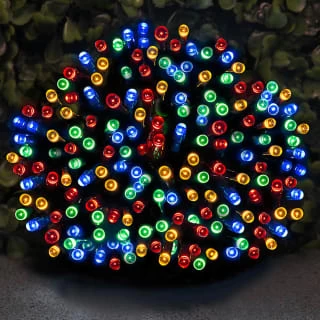 Eveready Solar Powered LED String Lights 240pk - Multicolour