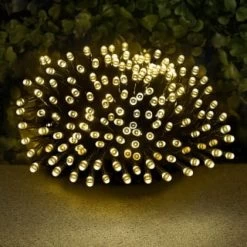 Eveready Solar Powered LED String Lights 240pk - Warm White