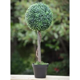 Solar Powered Topiary Tree - White LED 70cm - Image 3