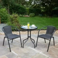 B&M Bali 3 Piece Bistro Set