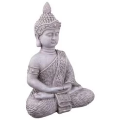 B&M Large Decorative Stone Buddha