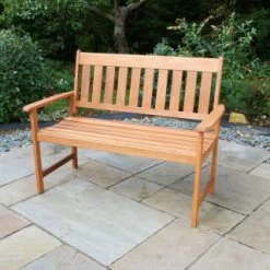 Jakarta Solid Wood Garden Bench