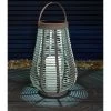 Solar Powered Lantern - Grey Large