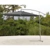 Deluxe Hanging Parasol 3m - Grey