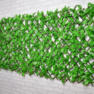 Bloom Solar Powered Expanding Artificial Leaf Trellis 200 X 100cm - Image 3