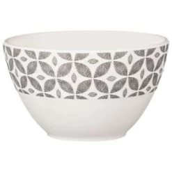 B&M Urban Print Dip Bowl - White