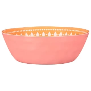 B&M Bloom Print Picnic Bowl - Pink