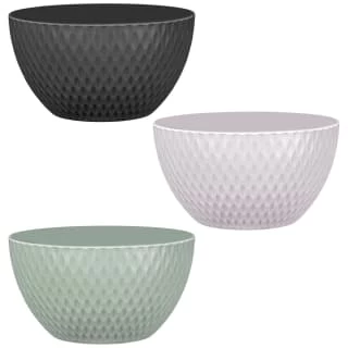 B&M Urban Textured Large Picnic Bowl - Green - Image 2