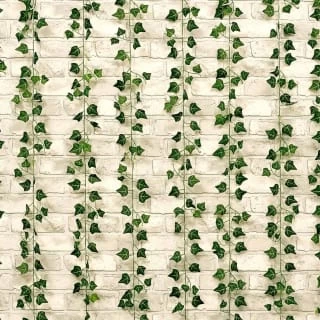 Solar Powered Artificial Ivy Leaf Curtain 180 X 180cm - Image 4