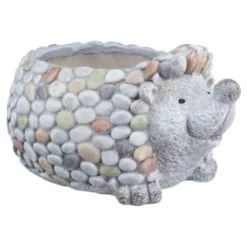B&M Hedgehog Pebble Planter