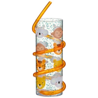 B&M Little Safari Animal Tumbler & Straw (Assorted) - Image 5