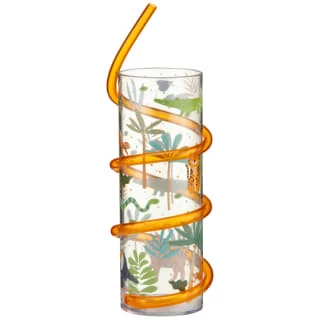 B&M Little Safari Animal Tumbler & Straw (Assorted) - Image 3