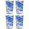 B&M Ocean Air Swirl Tumblers 4pk