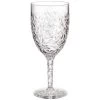 B&M Crackle Wine Glass