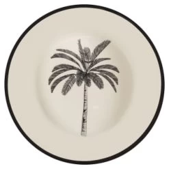 B&M Urban Print Picnic Bowl - Palm Tree