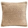 B&M Large Woven Cushion 59 X 59cm - Natural