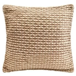 B&M Large Woven Cushion 59 X 59cm - Natural